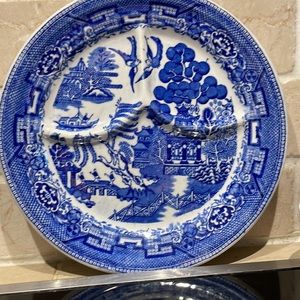 Blue Willow Antique Dishes